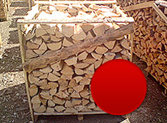 Listnaté tvrdé palivové drevo (buk, hrab, dub) štiepané, v paletách